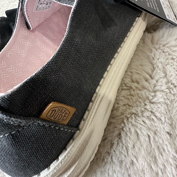 Hey Dude Black Slip-On Loafers - Picture 7 of 8